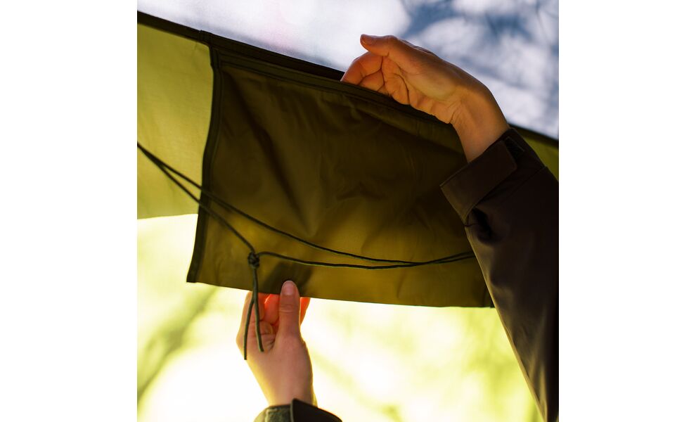 Кемпінговий каркасний тент для душу/туалету Tribe Shower Pro, Розмір: 140x140x230, Колір виробника: Olive, зображення 23