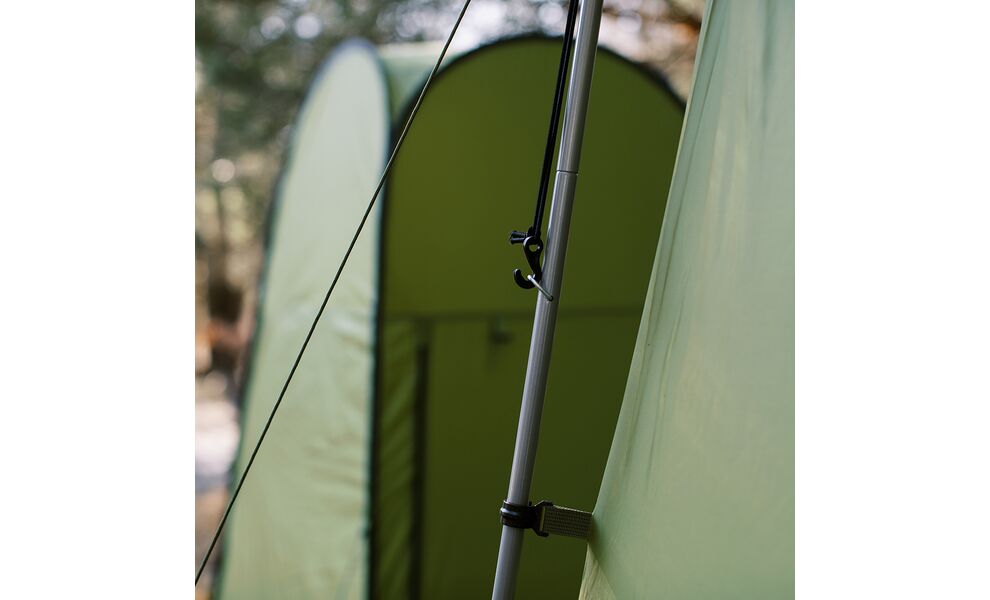 Кемпінговий каркасний тент для душу/туалету Tribe Shower Pro, Розмір: 140x140x230, Колір виробника: Olive, зображення 32