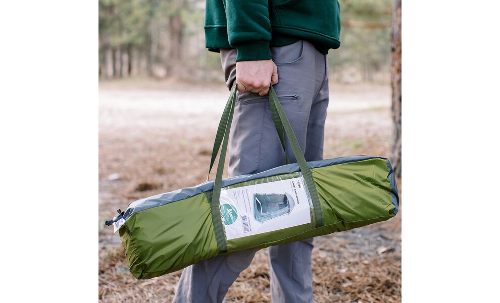 Кемпінговий каркасний тент для душу/туалету Tribe Shower Pro, Розмір: 140x140x230, Колір виробника: Olive, зображення 13