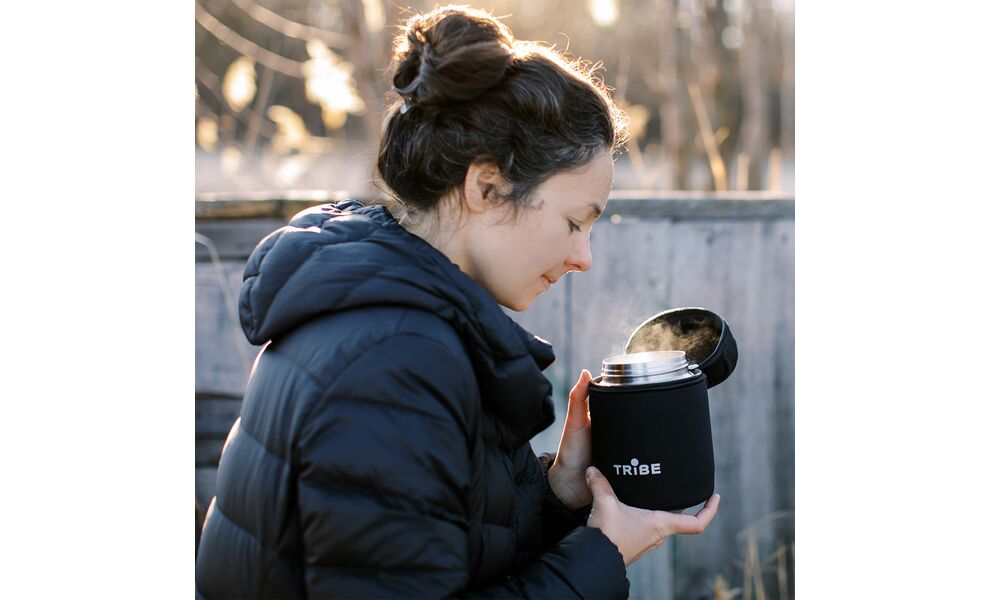 Чохол Tribe Neoprene Cover (Black) для термоса для їжі Tramp UTRC-078 на 0,7 л, Тип розміру: для 0,7 л, Колір: Black, зображення 16