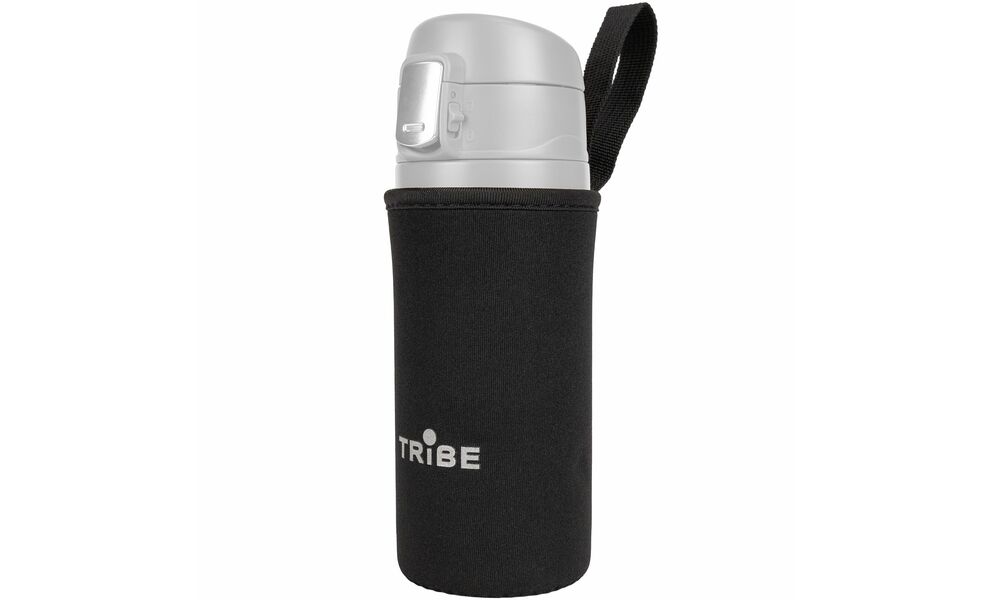 Чохол Tribe Neoprene Cover (Black) для термокружки Tramp UTRC-106 на 0,35 л, Тип розміру: для 0,35 л, Колір: Black, зображення 2