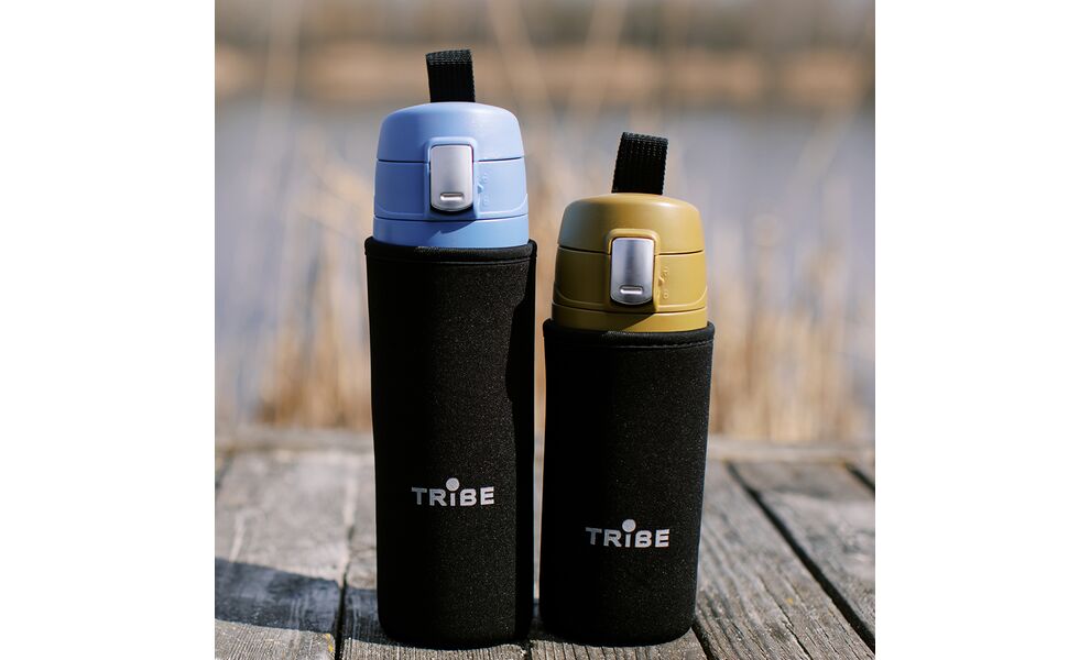 Чохол Tribe Neoprene Cover (Black) для термокружки Tramp UTRC-107 на 0,45 л, Тип розміру: для 0,45 л, Колір: Black, зображення 10