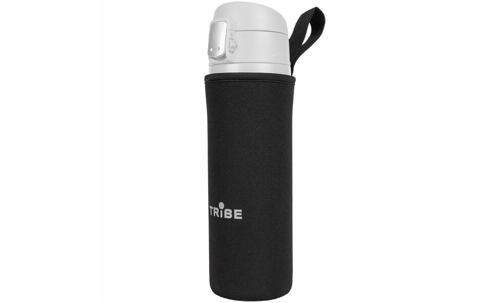 Чохол Tribe Neoprene Cover (Black) для термокружки Tramp UTRC-107 на 0,45 л, Тип розміру: для 0,45 л, Колір: Black, зображення 2
