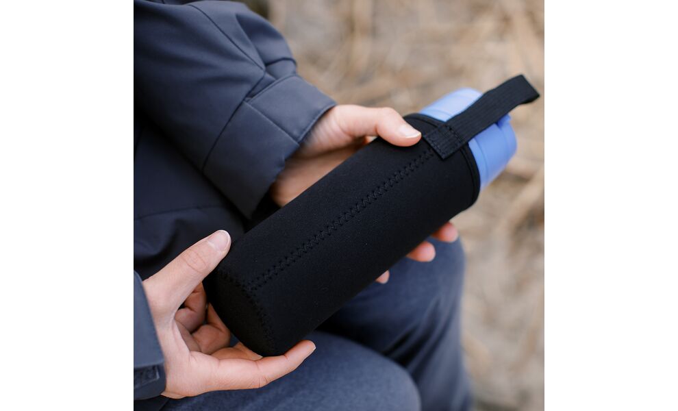 Чохол Tribe Neoprene Cover (Black) для термокружки Tramp UTRC-107 на 0,45 л, Тип розміру: для 0,45 л, Колір: Black, зображення 6