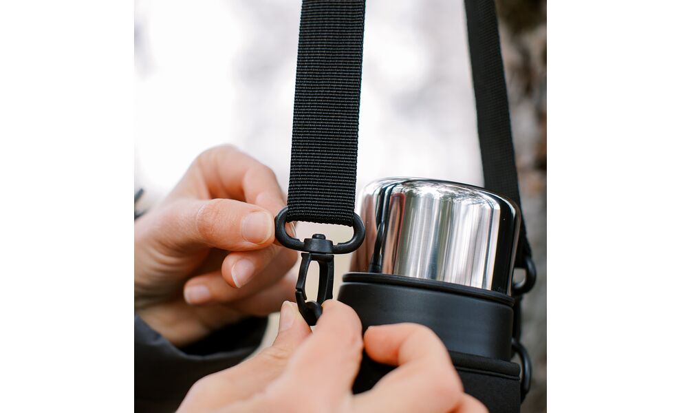 Чохол Tribe Neoprene Cover (Black) для термосів Tramp Expedition на 0,75 л, Тип розміру: для 0,75 л, Колір: Black, зображення 10