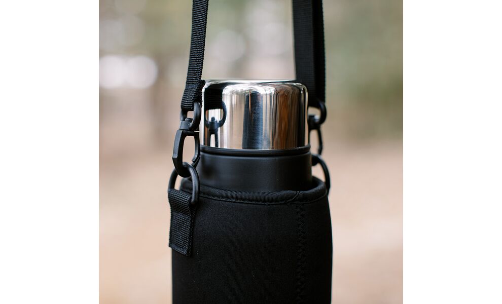 Чохол Tribe Neoprene Cover (Black) для термосів Tramp Expedition на 1,2 л, Тип розміру: для 1,2 л, Колір: Black, зображення 8