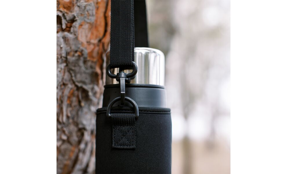 Чохол Tribe Neoprene Cover (Black) для термосів Tramp Expedition на 0,75 л, Тип розміру: для 0,75 л, Колір: Black, зображення 9