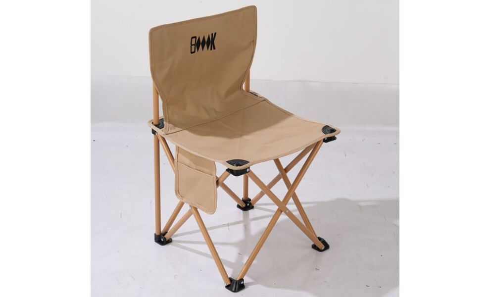 Розкладний стілець BRS KY508, Колір виробника: Beige, зображення 3