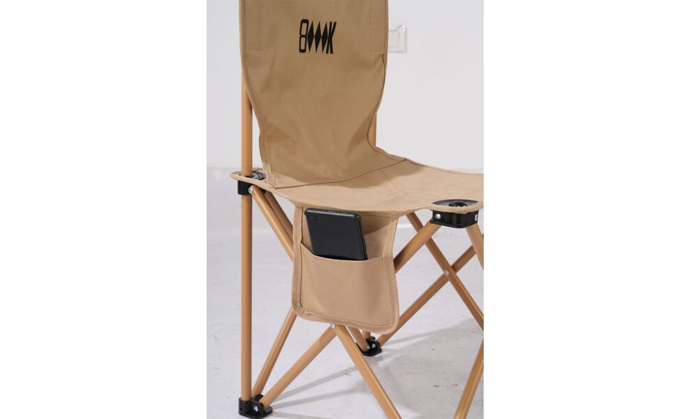 Розкладний стілець BRS KY508, Колір виробника: Beige, зображення 4