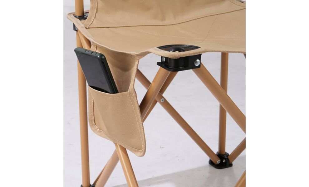 Розкладний стілець BRS KY508, Колір виробника: Beige, зображення 8