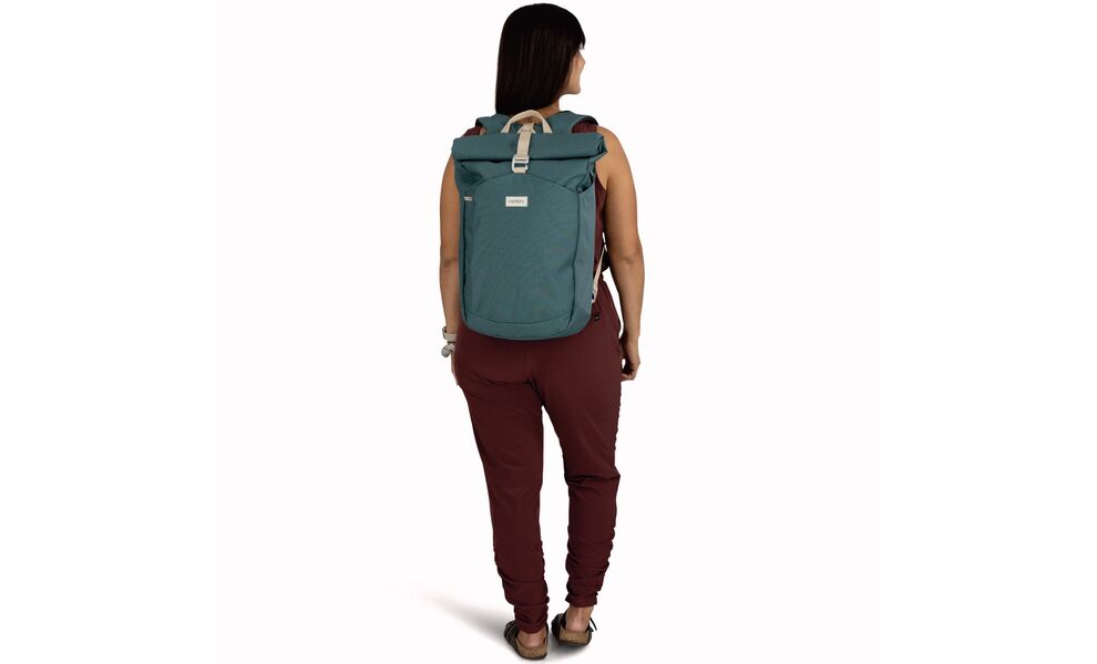 Рюкзак Osprey Arcane Roll Top (Cascade Blue), 24 л, Об'єм: 24, Колір виробника: Cascade Blue, зображення 6