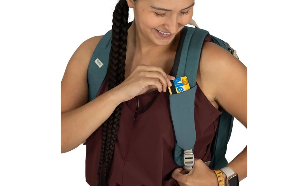 Рюкзак Osprey Arcane Small Day (Latte Brown), 12 л, Об'єм: 12, Колір виробника: Latte Brown, зображення 6