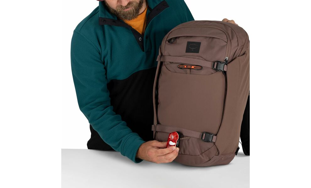 Рюкзак Osprey Metron 24 (Magma Brown), 24 л, Об'єм: 24, Колір виробника: Magma Brown, зображення 12