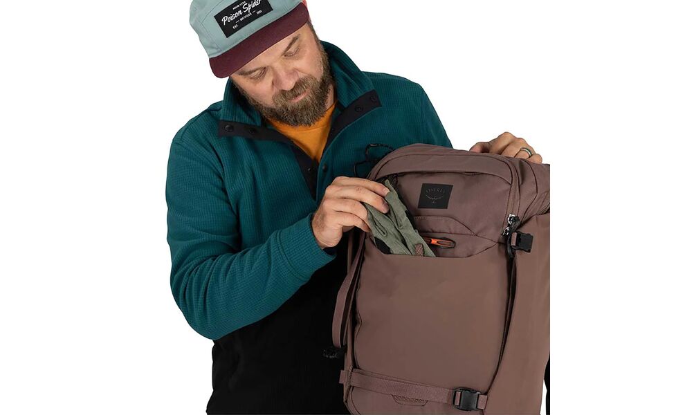 Рюкзак Osprey Metron 24 (Magma Brown), 24 л, Об'єм: 24, Колір виробника: Magma Brown, зображення 13