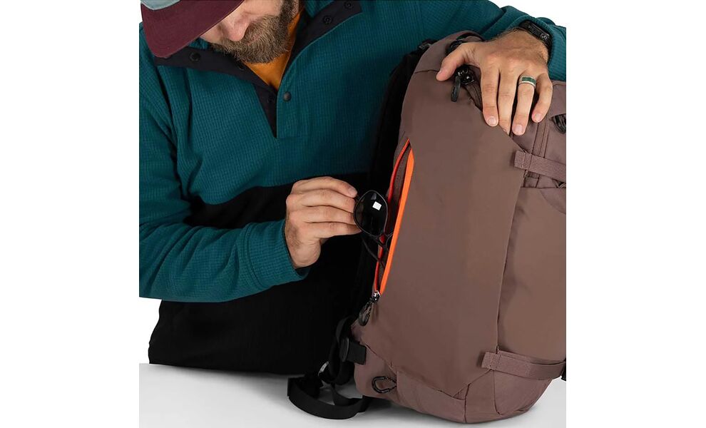 Рюкзак Osprey Metron 24 (Magma Brown), 24 л, Об'єм: 24, Колір виробника: Magma Brown, зображення 14