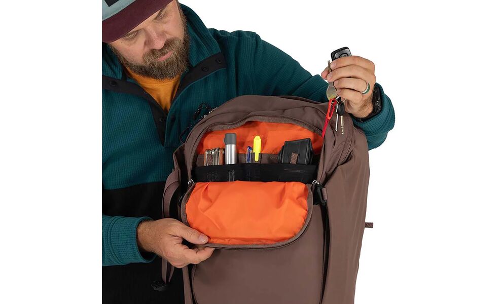 Рюкзак Osprey Metron 24 (Magma Brown), 24 л, Об'єм: 24, Колір виробника: Magma Brown, зображення 16