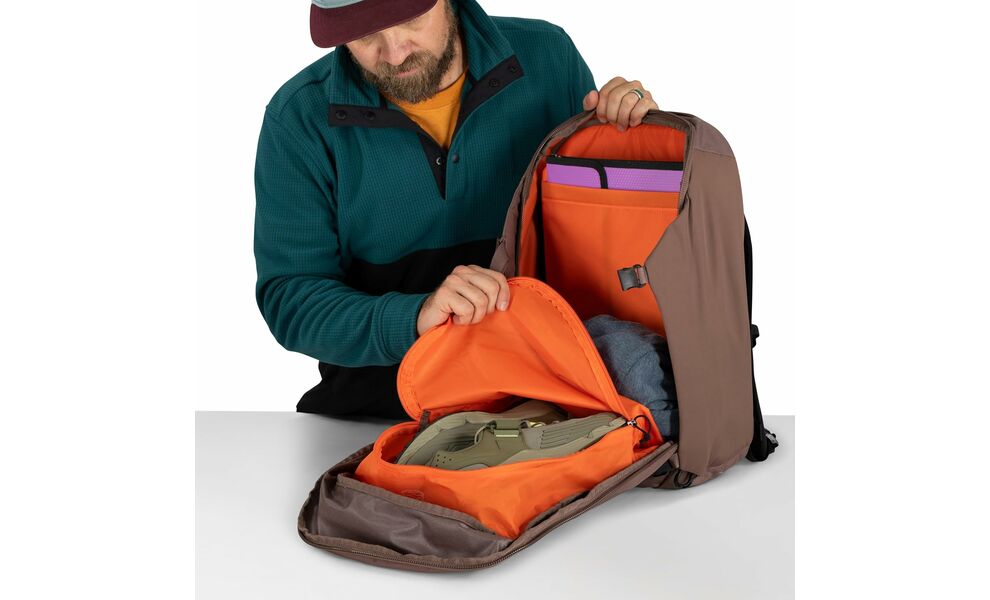 Рюкзак Osprey Metron 24 (Magma Brown), 24 л, Об'єм: 24, Колір виробника: Magma Brown, зображення 18