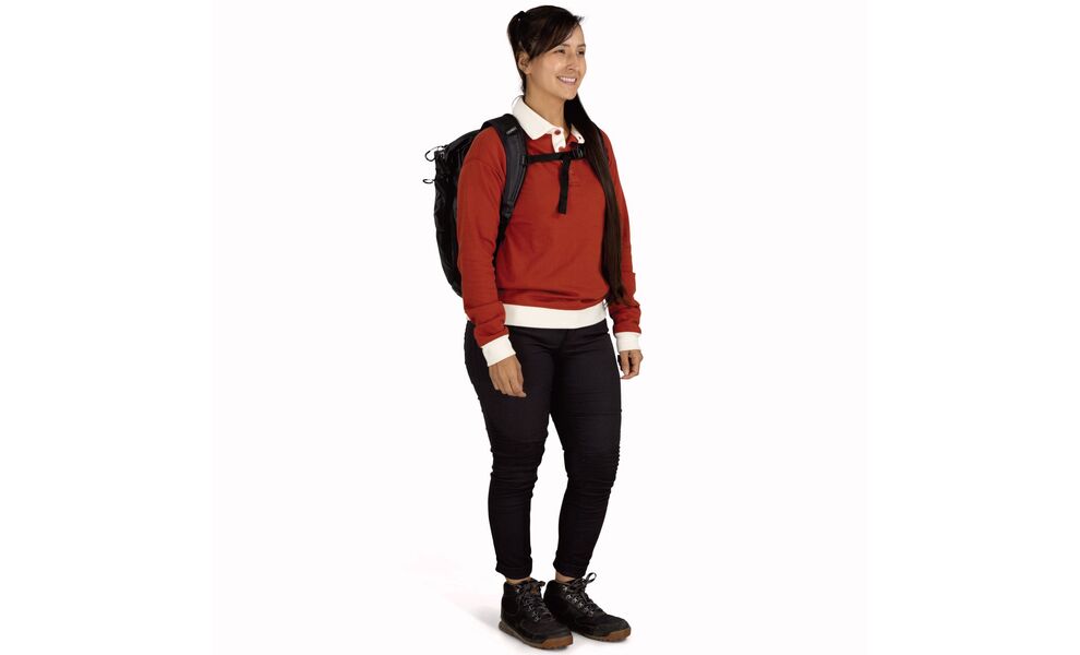 Рюкзак Osprey Transporter Zinch (Raven Black), 22 л, Об'єм: 22, Колір виробника: Raven Black, зображення 7