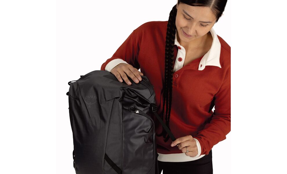 Рюкзак Osprey Transporter Zinch (Raven Black), 22 л, Об'єм: 22, Колір виробника: Raven Black, зображення 8