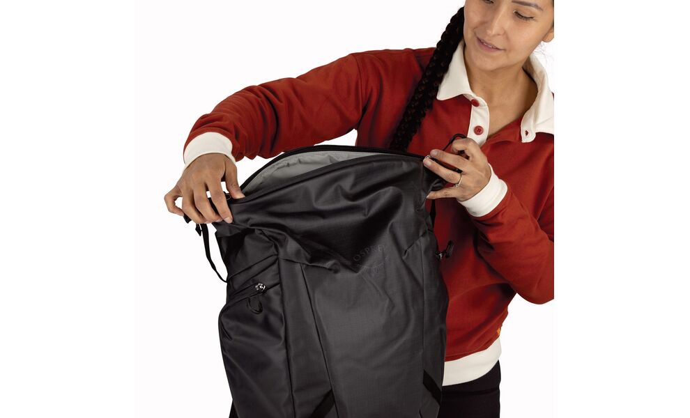 Рюкзак Osprey Transporter Zinch (Raven Black), 22 л, Об'єм: 22, Колір виробника: Raven Black, зображення 9