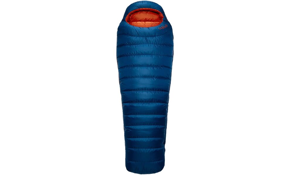 Демісезонний пуховий спальник Rab Ascent 700 - Regular до -9°C: з капюшоном, Максимальний зріст користувача: 185, Колір: Ink, Сторона застібки: ліва, зображення 2