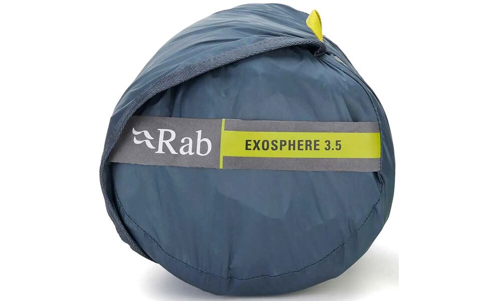 Самонадувний каремат Rab Exosphere 3.5 - Long Wide, Товщина: 5, Тип розміру: Long Wide, Колір виробника: Orion Blue, зображення 7