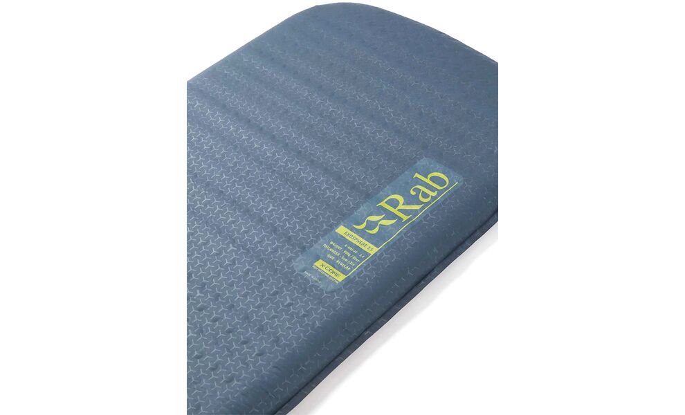 Самонадувний каремат Rab Exosphere 3.5 - Regular, Товщина: 5, Тип розміру: Regular, Колір виробника: Orion Blue, зображення 6