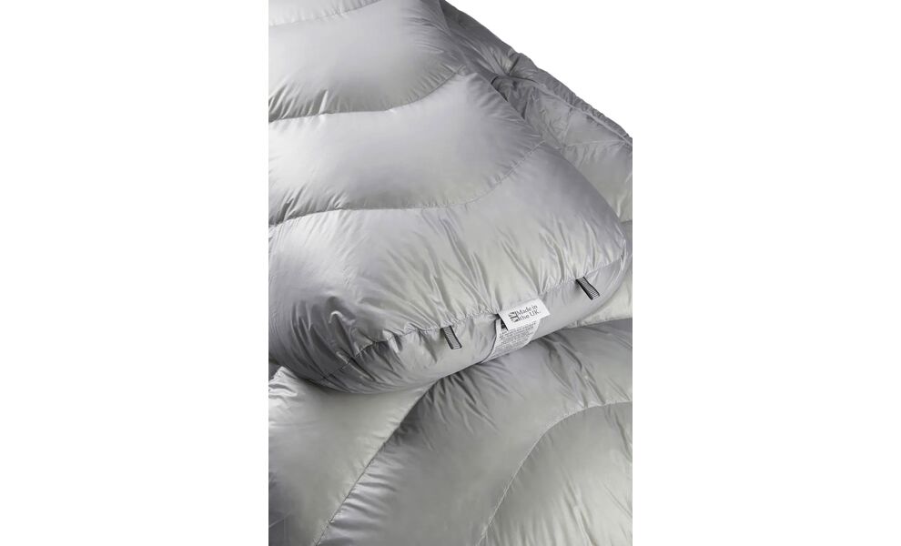 Зимовий пуховий спальник Rab Mythic 400 - Regular до -6°C: з капюшоном, Максимальний зріст користувача: 185, Колір: Cloud, Сторона застібки: ліва, зображення 7