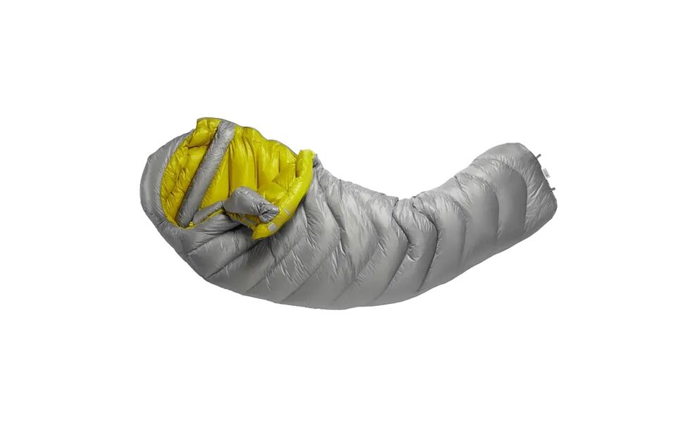 Зимовий пуховий спальник Rab Mythic 600 - Regular до -12°C: з капюшоном, Максимальний зріст користувача: 185, Колір: Cloud, Сторона застібки: ліва, зображення 5