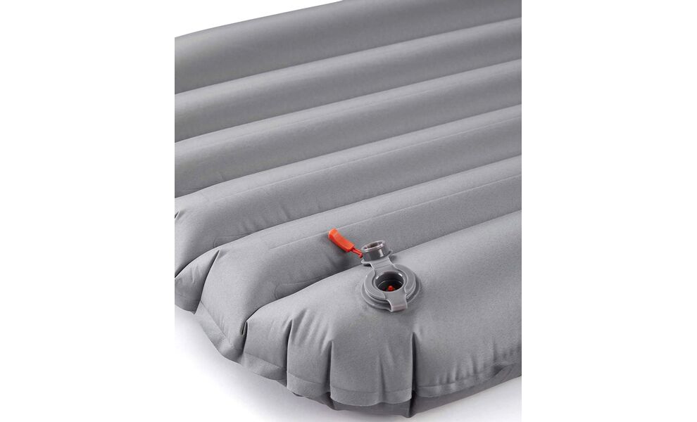 Надувний каремат Rab Stratosphere 5.5 - Regular Wide: з мішком-насосом, Товщина: 8, Тип розміру: Regular Wide, Колір виробника: Graphene, зображення 7