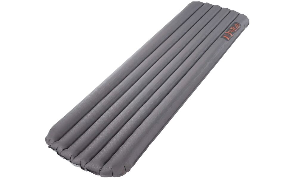 Надувний каремат Rab Stratosphere 5.5 - Regular Wide: з мішком-насосом, Товщина: 8, Тип розміру: Regular Wide, Колір виробника: Graphene, зображення 4