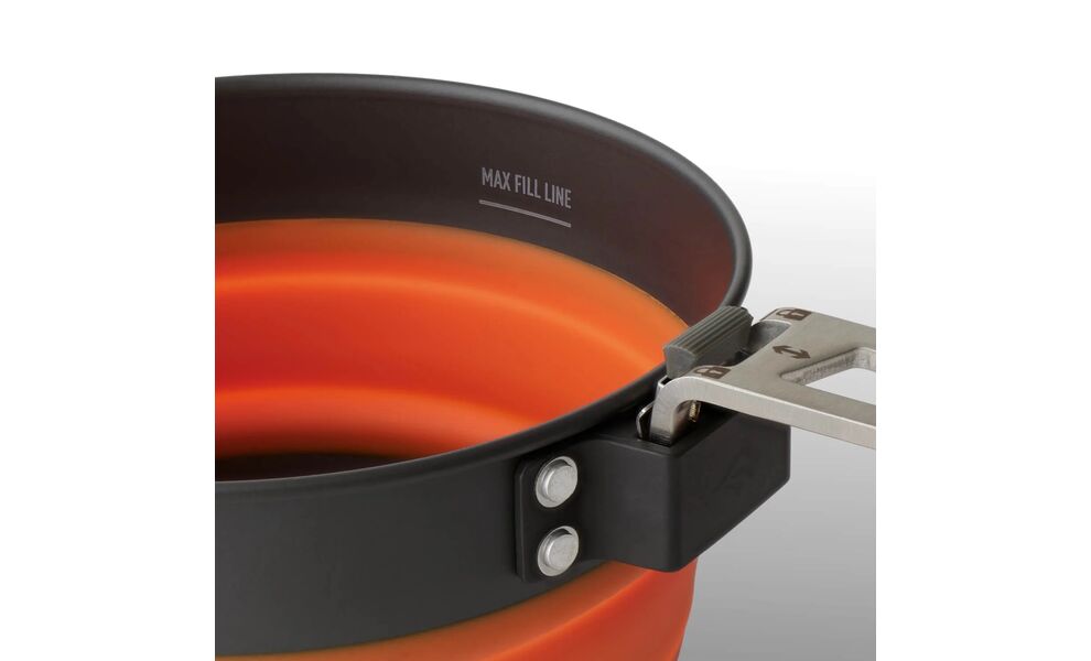 Повний похідний набір складного посуду Sea to Summit Frontier One Pot Cook - Set 3P (БЕЗ чохла) на 1 особу: каструля, стакан, ложка-виделка, Тип комплекту: Set 3P, зображення 7