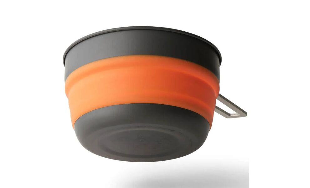 Повний похідний набір складного посуду Sea to Summit Frontier One Pot Cook - Set 3P (БЕЗ чохла) на 1 особу: каструля, стакан, ложка-виделка, Тип комплекту: Set 3P, зображення 8