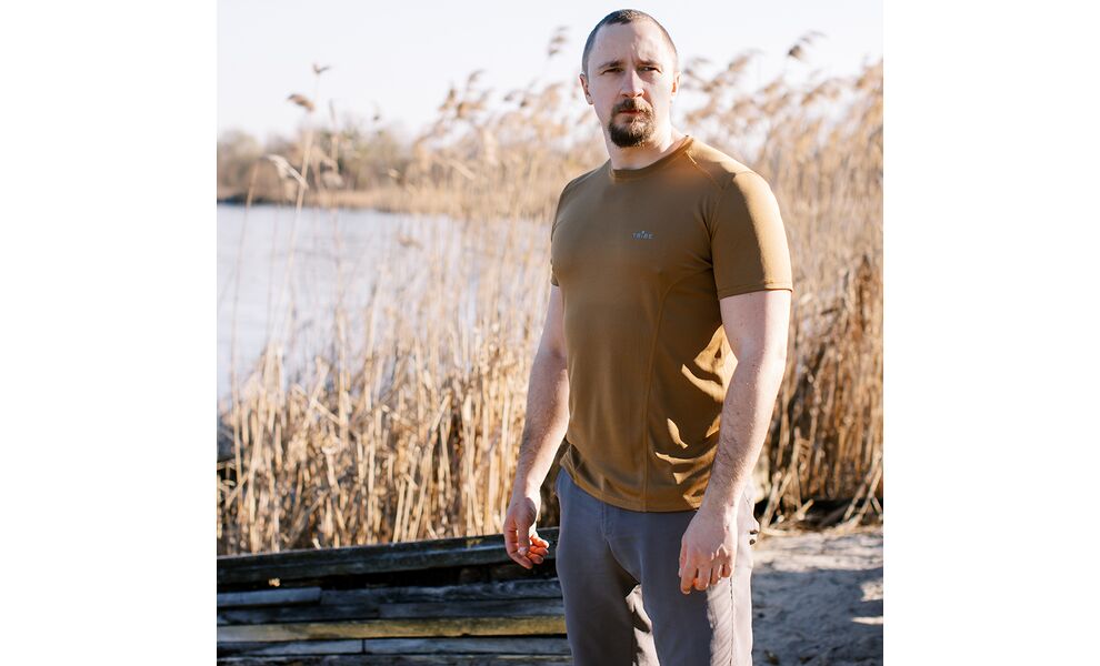 Термофутболка чоловіча Tribe Coolpass (Coyote), Колір виробника: Coyote, Розмір виробника: XL, зображення 5