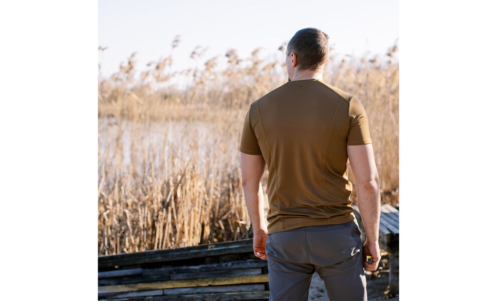 Термофутболка чоловіча Tribe Coolpass (Coyote), Колір виробника: Coyote, Розмір виробника: 2XL, зображення 6