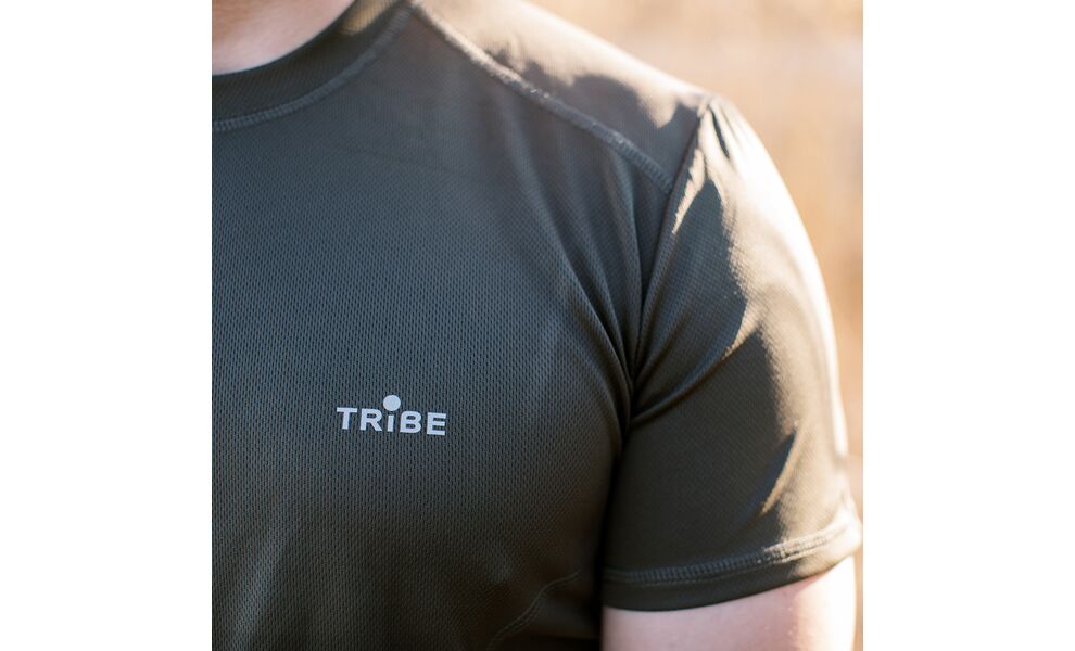 Термофутболка чоловіча Tribe Coolpass (Olive), Колір виробника: Olive, Розмір виробника: L, зображення 7