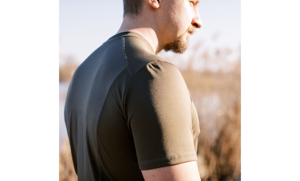 Термофутболка чоловіча Tribe Coolpass (Olive), Колір виробника: Olive, Розмір виробника: L, зображення 8