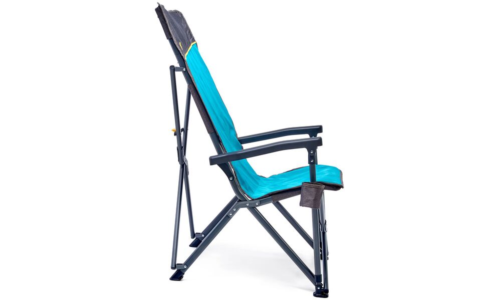 Кемпінгове розкладне крісло з високою спинкою Uquip Barry (Petrol), Колір виробника: Petrol, зображення 5