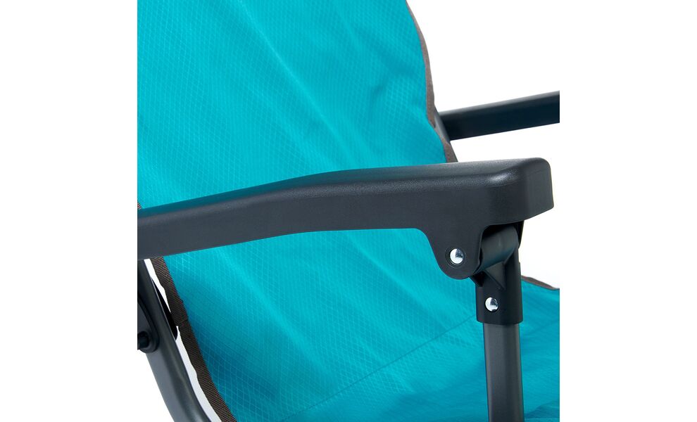 Кемпінгове розкладне крісло з високою спинкою Uquip Barry (Petrol), Колір виробника: Petrol, зображення 8