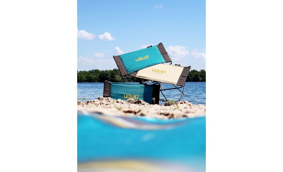 Компактний розкладний табурет на природу Uquip Fancy (Boulder), Колір виробника: Boulder, зображення 7