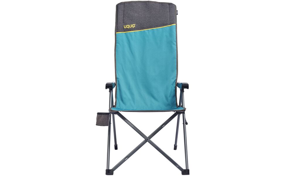 Кемпінгове розкладне крісло з високою спинкою Uquip Justy XL (Petrol), Колір виробника: Petrol, зображення 3