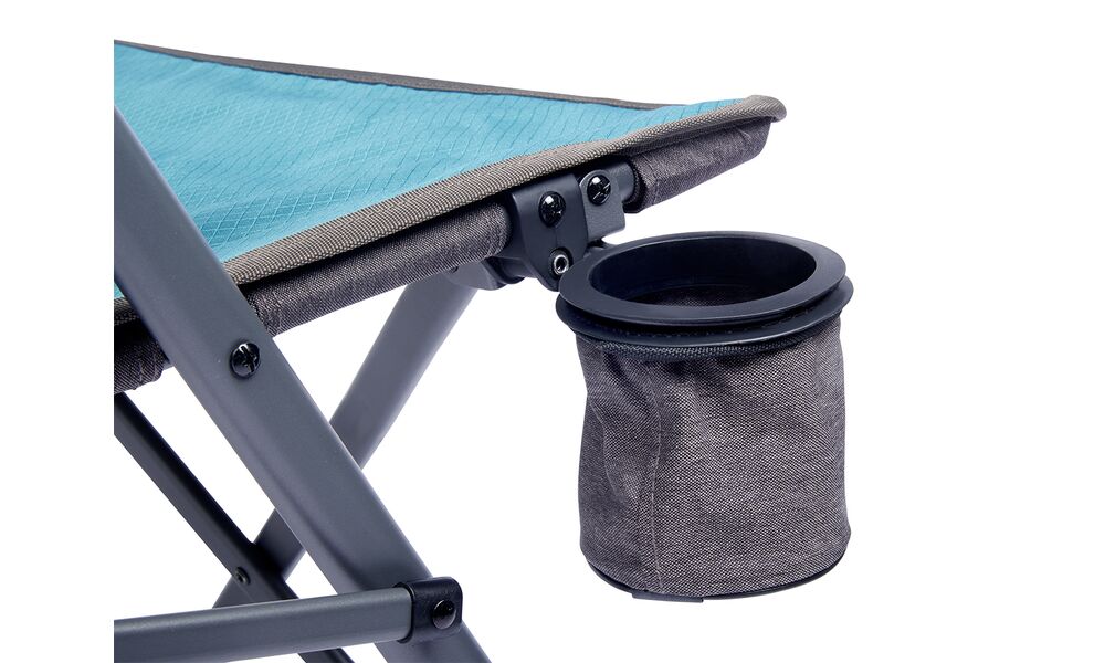 Кемпінгове розкладне крісло з високою спинкою Uquip Justy XL (Petrol), Колір виробника: Petrol, зображення 9
