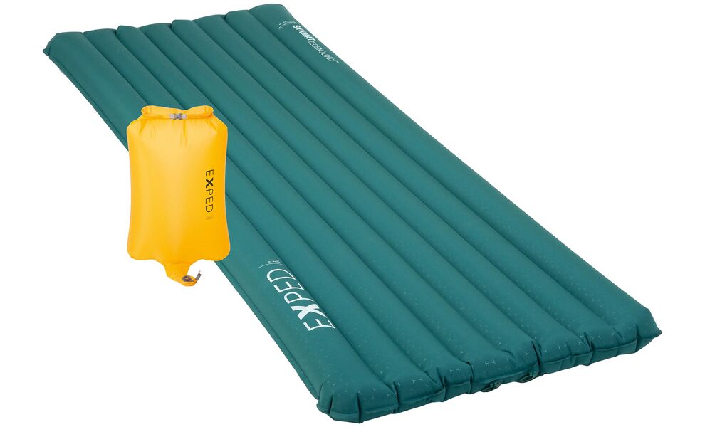 Надувний каремат Exped Dura 3R - LW: з мішком-насосом, Товщина: 7, Тип розміру: LW, Колір виробника: Cypress, зображення 3