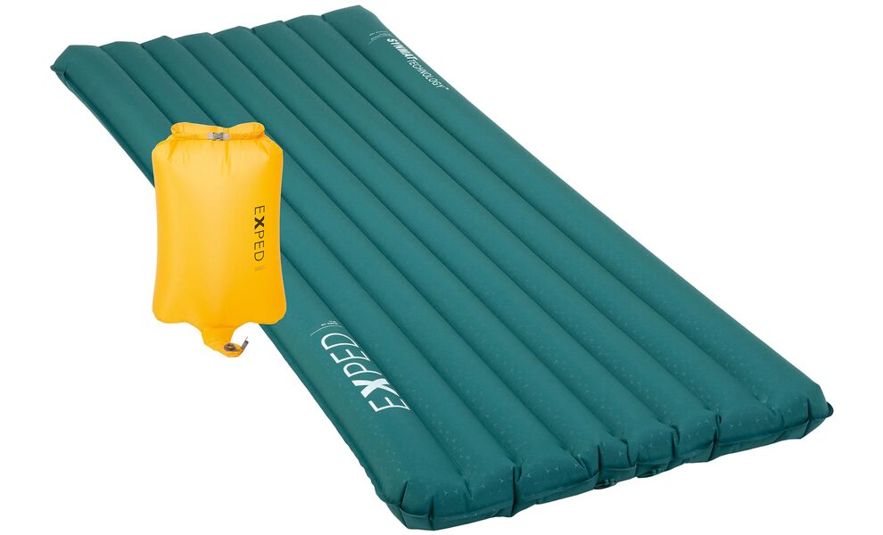 Надувний каремат Exped Dura 3R - MW: з мішком-насосом, Товщина: 7, Тип розміру: MW, Колір виробника: Cypress, зображення 3