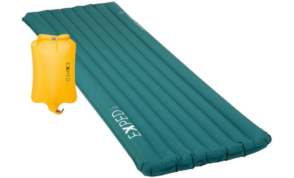Надувний каремат Exped Dura 5R - M: з мішком-насосом, Товщина: 7, Тип розміру: M, Колір виробника: Cypress, зображення 3