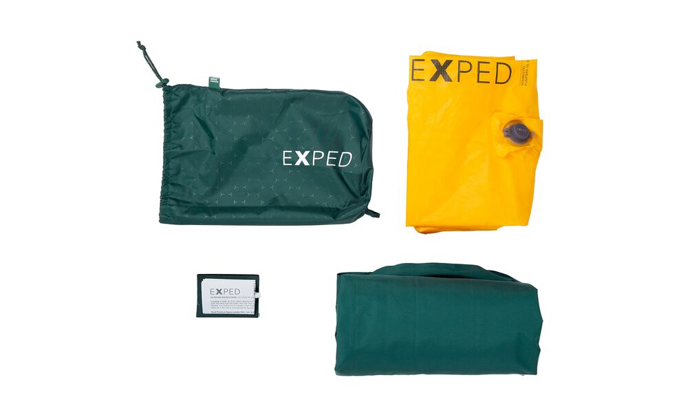 Надувний каремат Exped Dura 3R - LW: з мішком-насосом, Товщина: 7, Тип розміру: LW, Колір виробника: Cypress, зображення 7