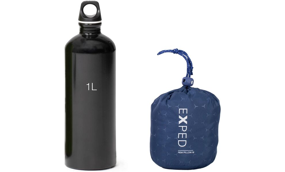 Туристична надувна подушка Exped Rem - M (Navy Mountain), Тип розміру: M, Колір виробника: Navy Mountain, зображення 5