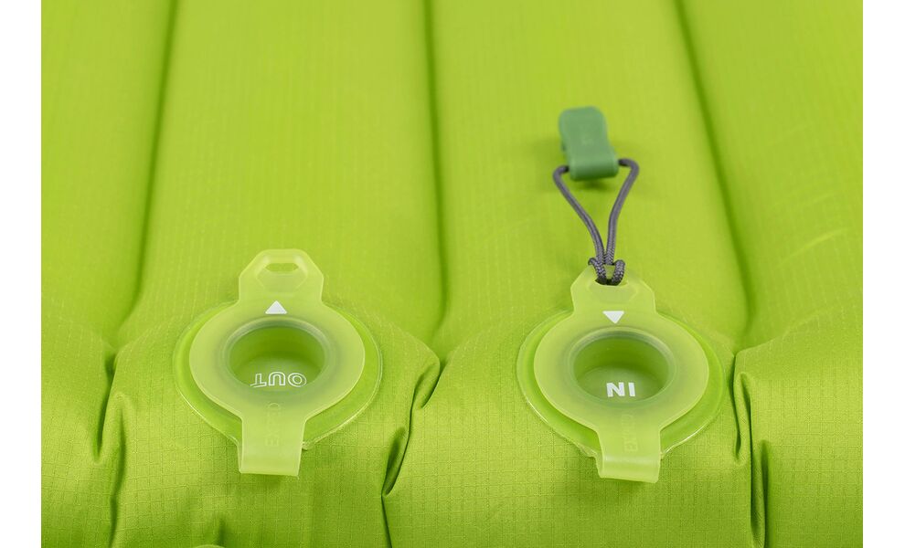 Надувний каремат Exped Ultra 1R - MW: з мішком-насосом, Товщина: 7, Тип розміру: MW, Колір виробника: Lichen, зображення 5