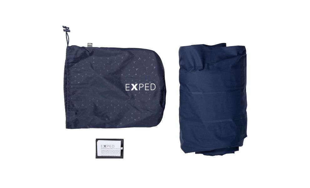 Надувний каремат Exped Versa 1R - LW: з мішком-насосом, Товщина: 5, Тип розміру: LW, Колір виробника: Navy, зображення 10