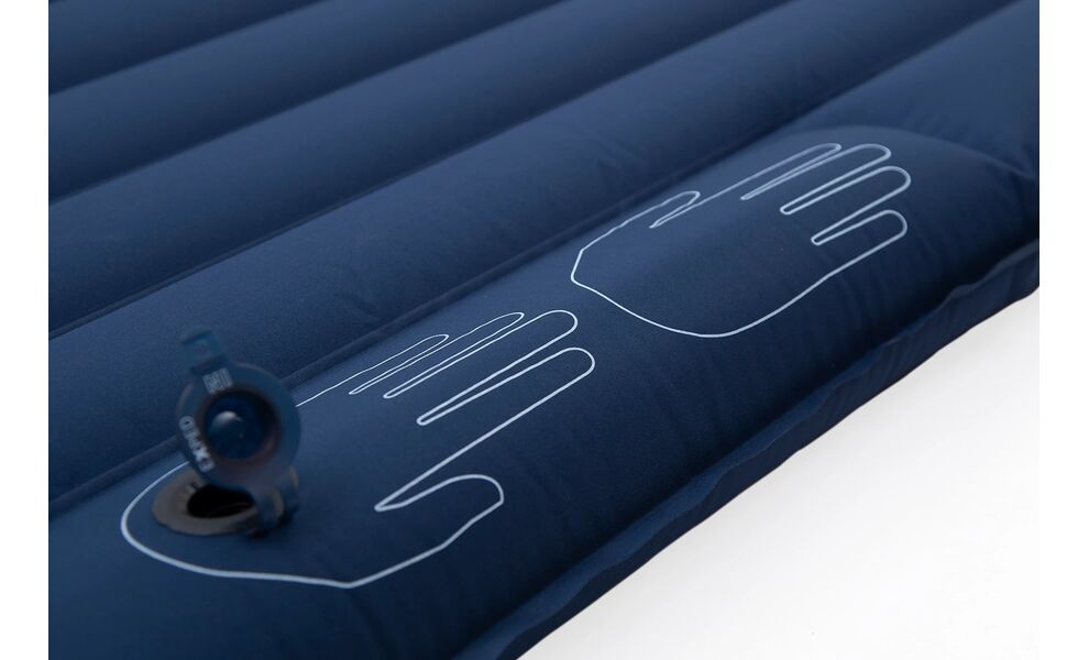 Надувний каремат Exped Versa 2R - LW: з мішком-насосом, Товщина: 5, Тип розміру: LW, Колір виробника: Navy, зображення 8
